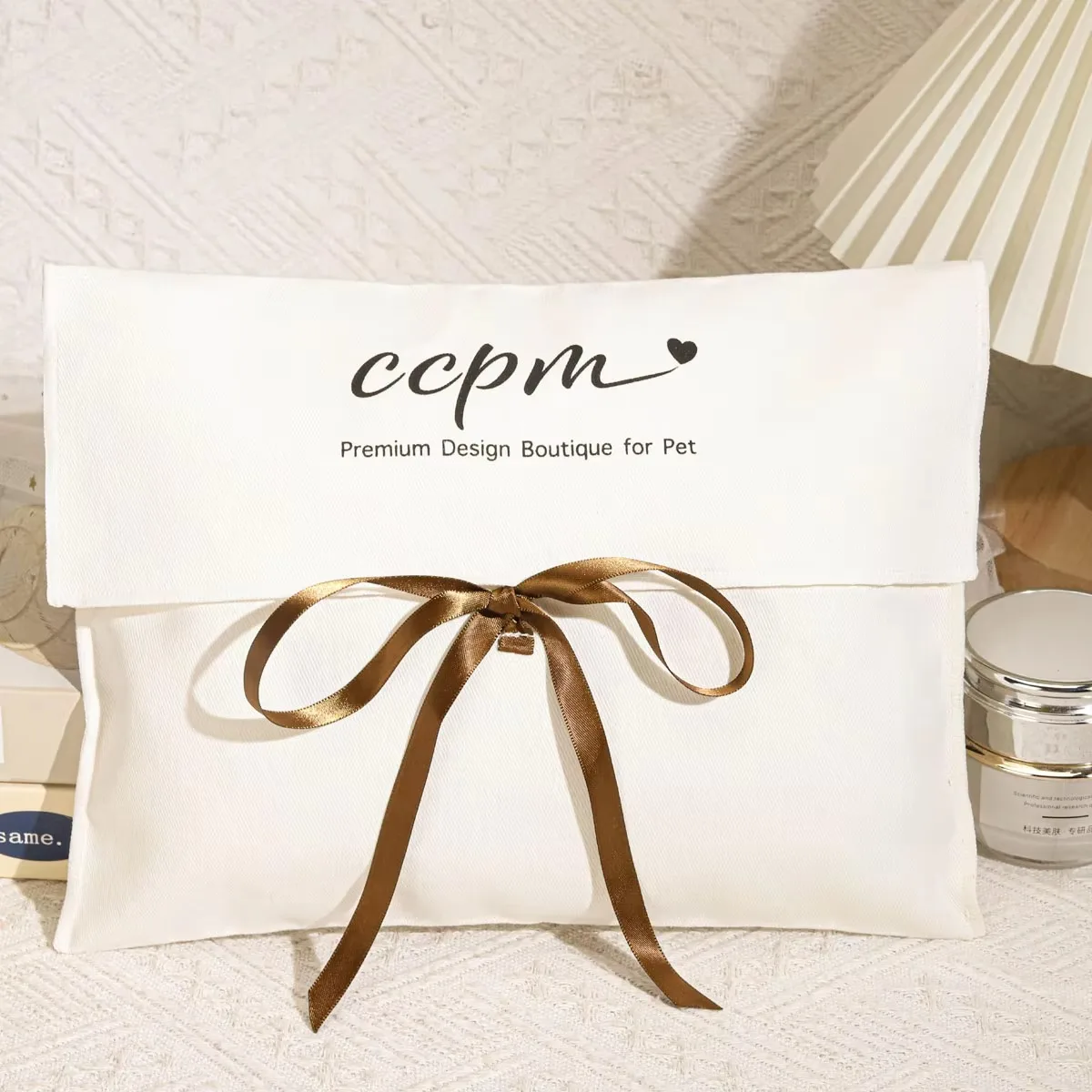 

High Quality Organic Ground Custom Size Logo Printing Colour Cotton Twill Envelope Bag Hot Sale High End Cloth Gift Bags