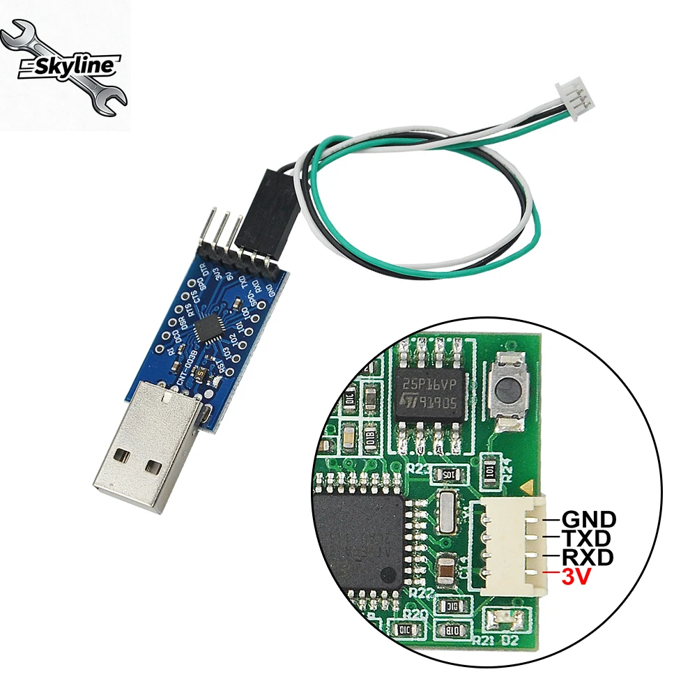 Mini Programmable Sound and Light Control USB Unit for RC Model Car Parts