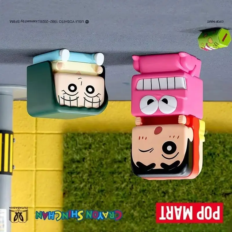 

POP MART Crayon Shinchan POP CUBE-2 Series Trendy Blind Random Box Toys Mystery Box Guess Bag Action Figure Surprise Gift