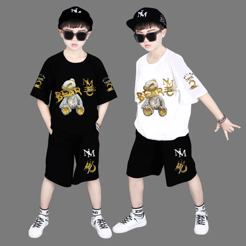 completo-estivo-per-bambini-set-due-pezzi-in-cotone-comodo-per-ragazzi-di-tutte-le-eta