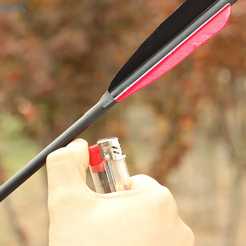 1/3/5 шт. 5 мм-8 мм термоусадочная трубка для перьевых стрел для древок для стрельбы из лука, диаметр стрел, защитный рукав с перьями