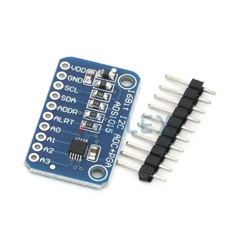 1pcs ADS1015 ADC ultra-compact 12-precision ADC module development board