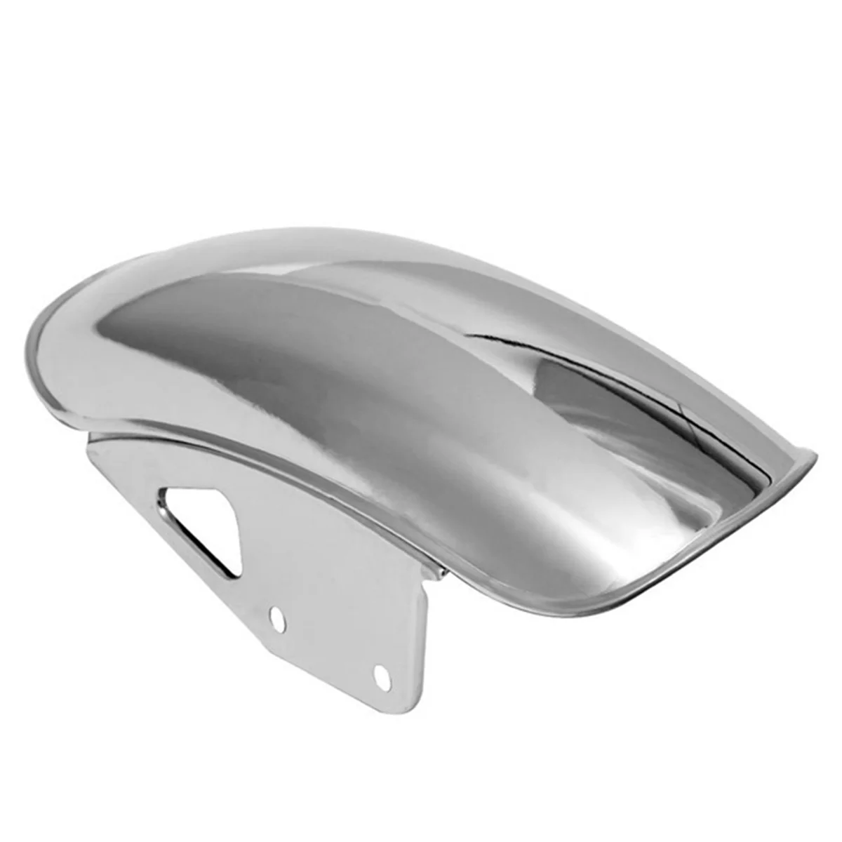 Motorcycle Front Mud Flap Guard Fairing Mudguard Cover for GN125 GN250(Silver)