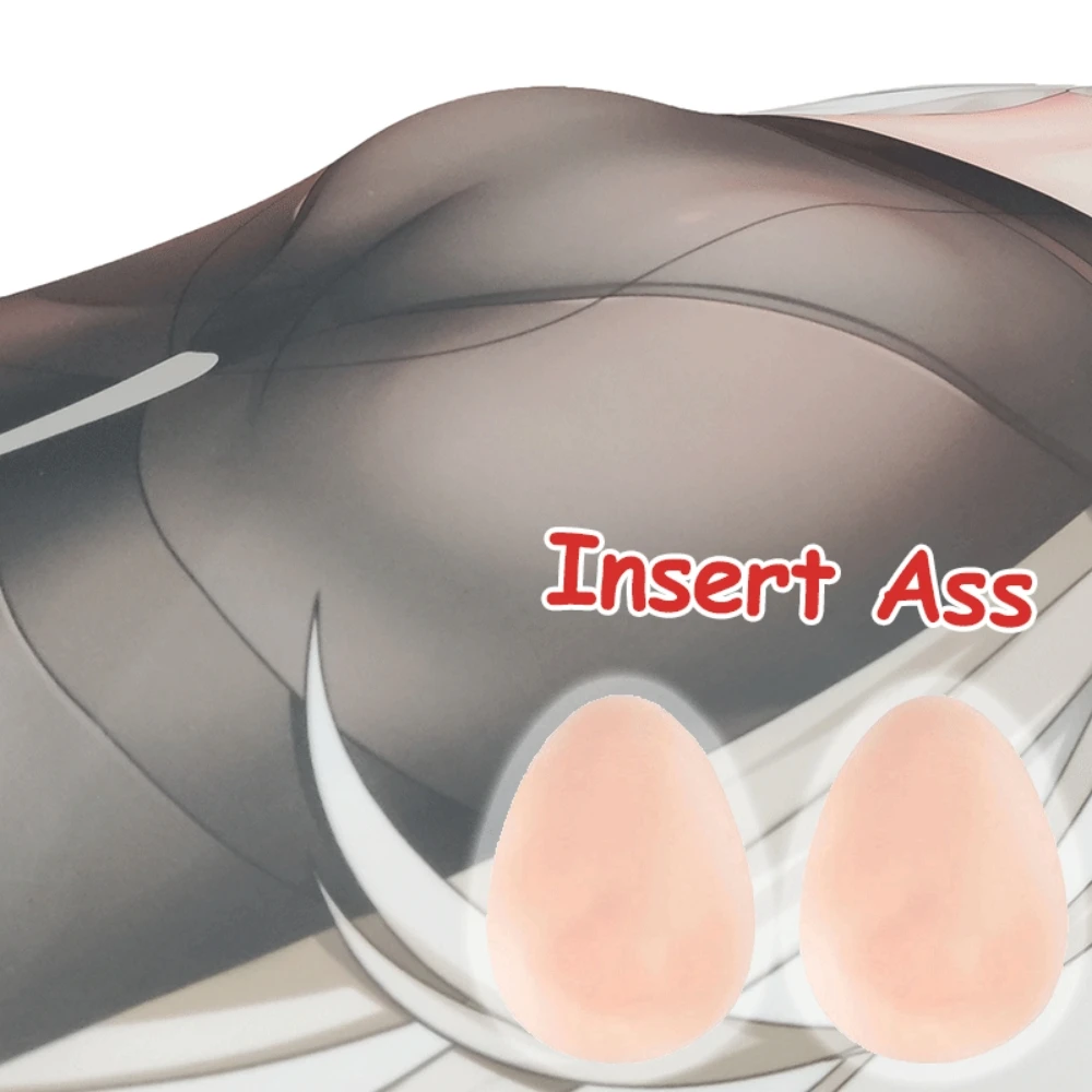 

Dakimakur Pillow Silicone Butt Pads For Anime Dakimakura Body Pillow Ass Chest Breasts Waifu Daki Buttocks with Stick Pillowcase