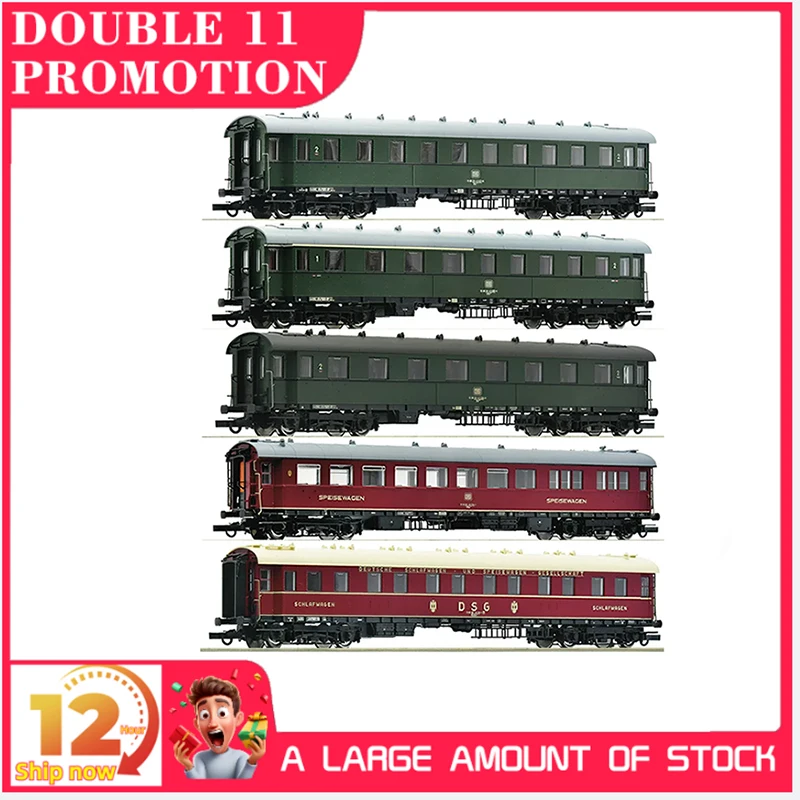 

ROCO HO Type 1/87 Train Model 74865-67890 Passenger Carriage Six Sections DB Fourth Generation Train Model Toy Gift