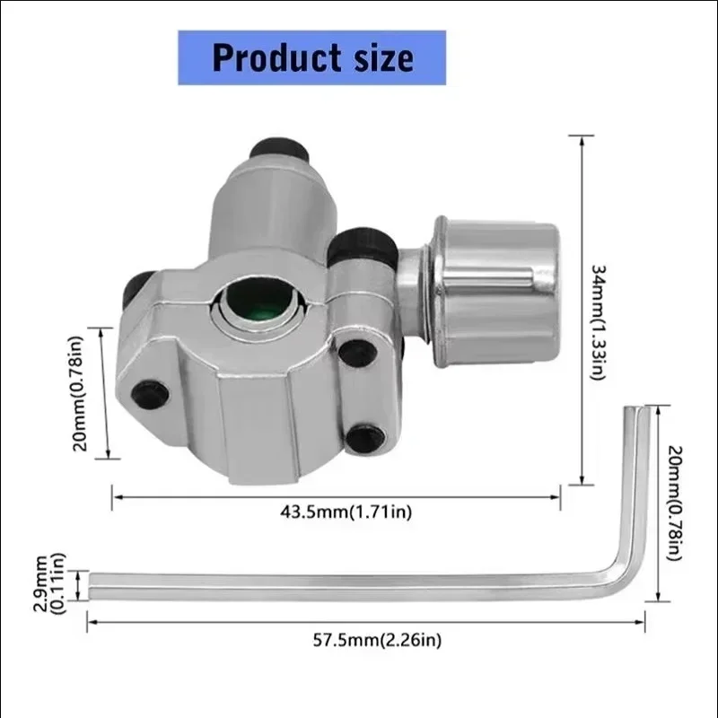 1Set BPV-31 Piercing Valve, Refrigerator Line Tap Valve, HVAC AC Cartridge Piercing Valve, Refrigeration Repai
