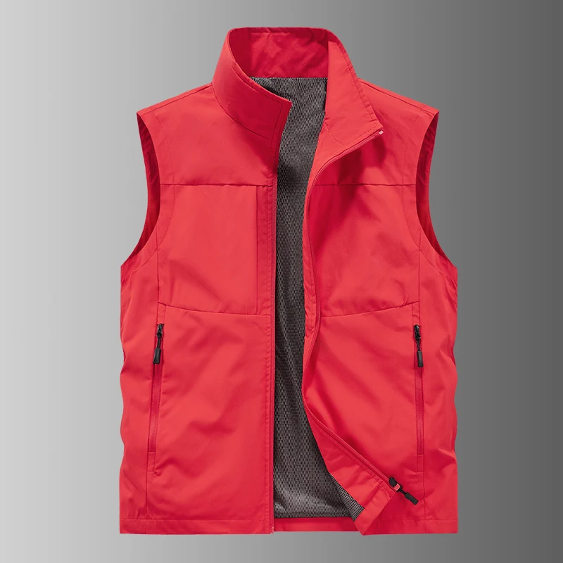 ربيع الخريف في الهواء الطلق تسلق الجبال التخييم يندبروف تنفس سترة بلا أكمام تانك القمم عالية الجودة الترفيه التمويه تانك القمم