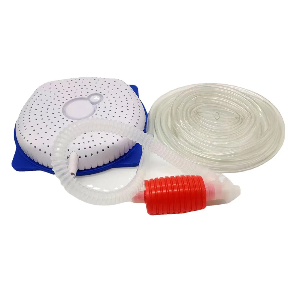 Pool Cover Siphon Pump Kit Non Electric Drain Hose Set For Above Ground Swimming Pool Water Removal Accessories