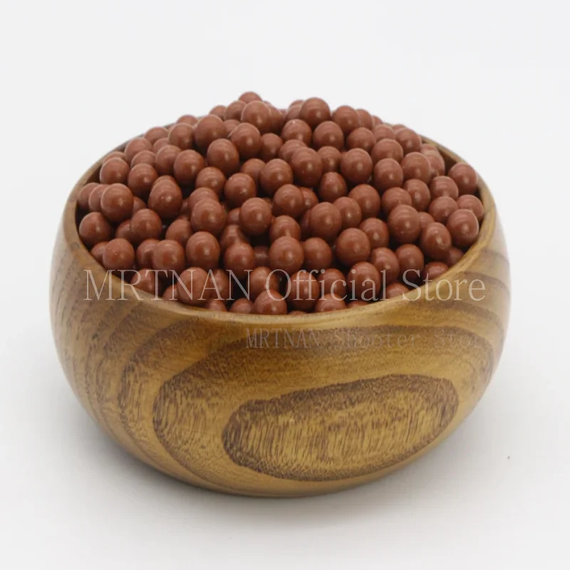 500 جرام/1000 جرام مقلاع الصيد في الهواء الطلق تحمل كرة الطين الصلبة مخصصة الصحة البيئية للمقلاع تكون قابلة للتطبيق