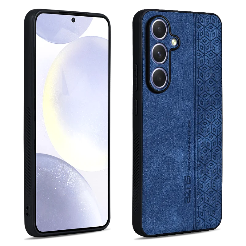 For Samsung Galaxy S25 Чехол для back cover Skin Feel Shockproof Matte Leather Case Soft Funda For Samsung Galaxy S25 PLus Ultra