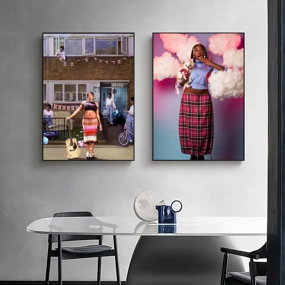 ملصق مغني راشيل شينوريري فني لاصق على الحائط لغرفة المعيشة وغرفة النوم والديكور الجمالي