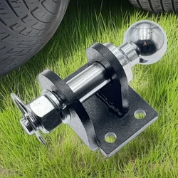 Tow Hook 85X45CM Universal Trailer Hook with Hitch Ball Hitch Pins Mount RV Parts Camper Caravan Accessories