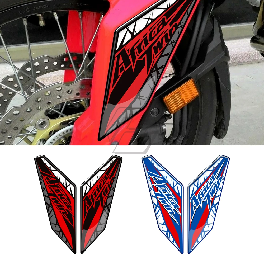 3D Motorcycle Fender Fairing Mudguard Protection Decal Case for Honda CRF1000L Africa Twin 2016-2019