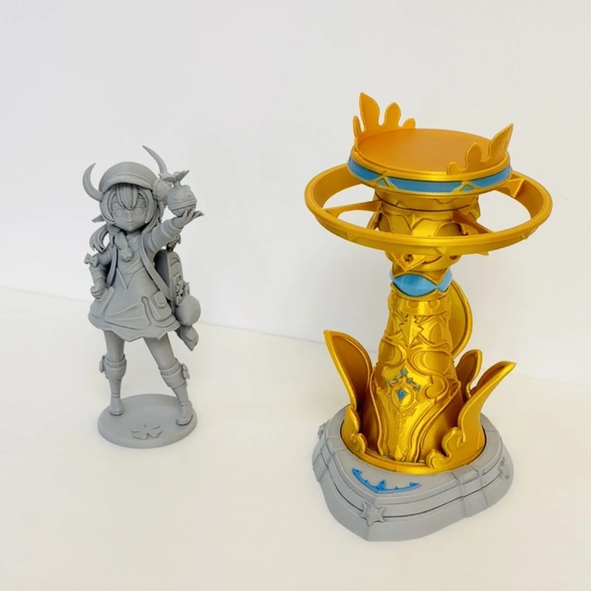3D Printed Klee Statue Knights Of Favonius Spark Knight Genshin Impact Figure Game Peripheral Desktop Ornament Fan Collection