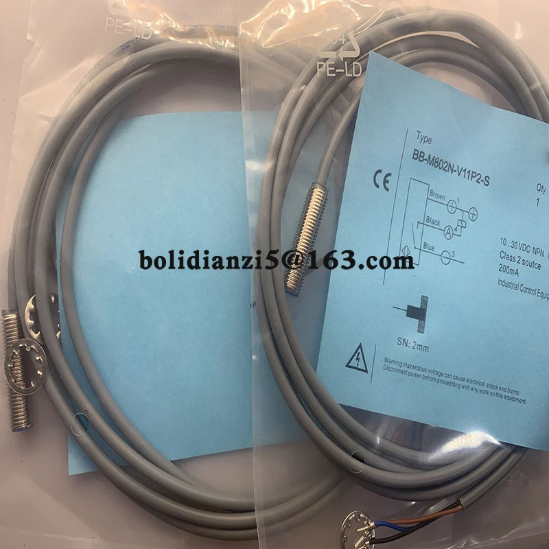 Новый датчик приближения BB-M801P-V11P2-S BB-M801N-V11P2-S BB-M801N-C17S12 BB-M801P-C21S12 В наличии