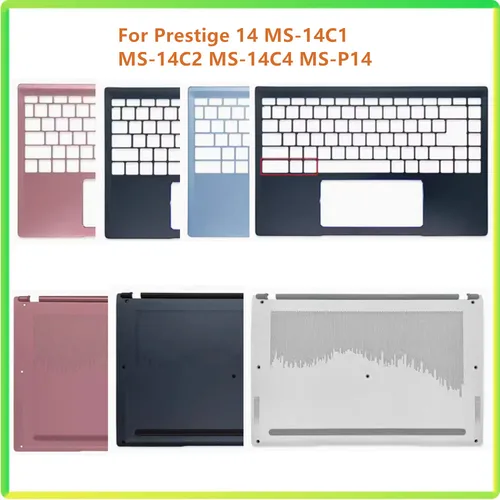 Nueva funda superior para portátil, cubierta superior con reposamanos, funda inferior para MSI Prestige 14 MS-14C1 MS-14C2 MS-14C4 MS-P14