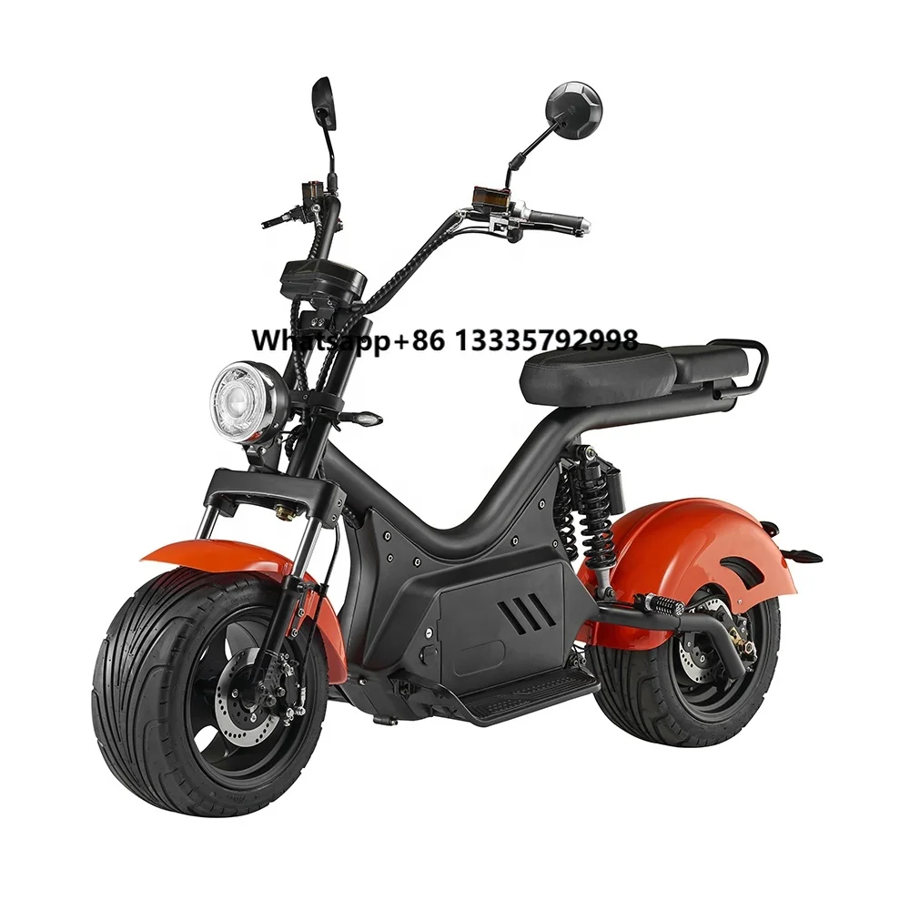 

High End Street Legal EEC Certified 12inch Wheel City Coco Scooter Electric Motorcycle