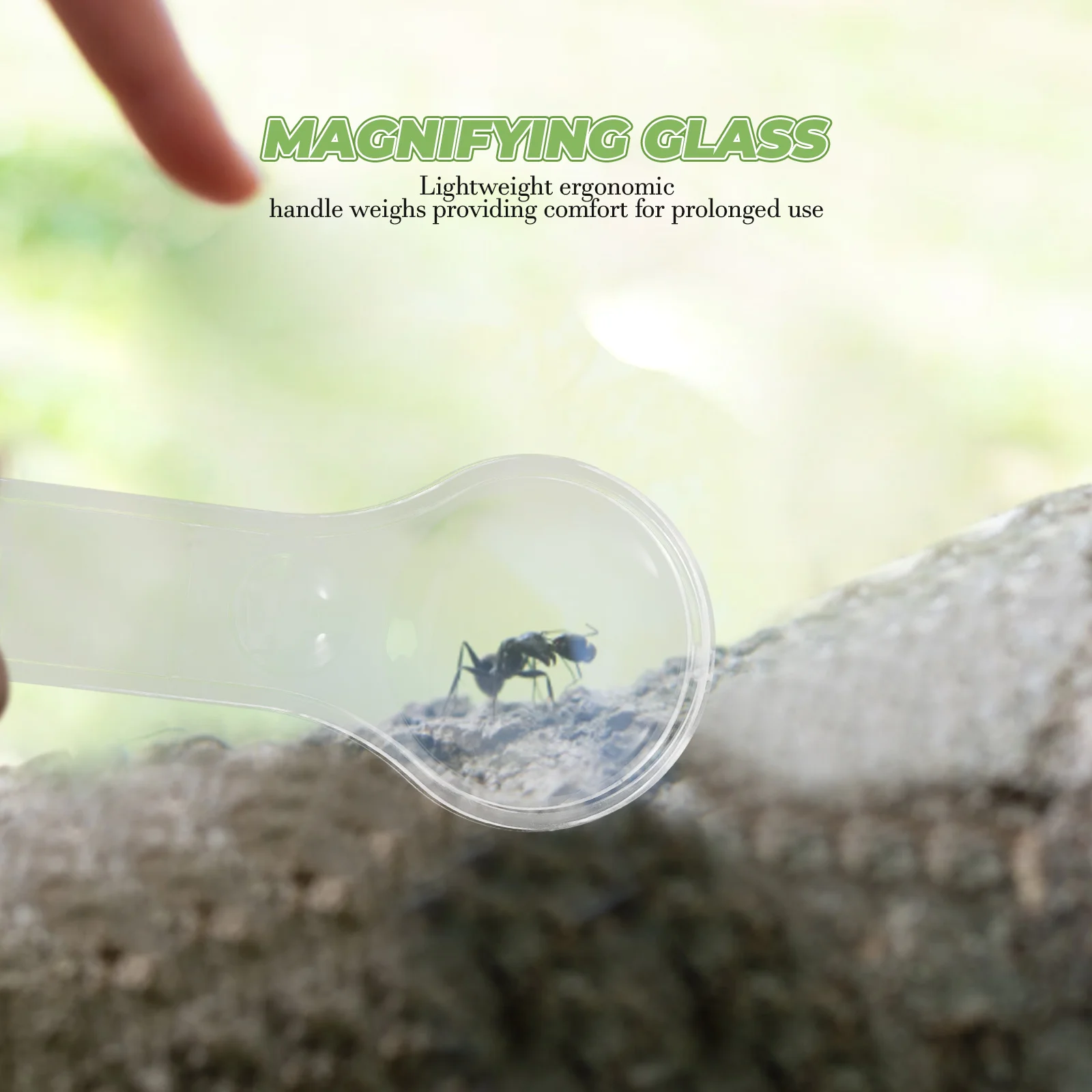 

12 Pcs Handheld Magnifying Glass Explore Magnifier Mini Educational Supplies Dual Lens Reading with