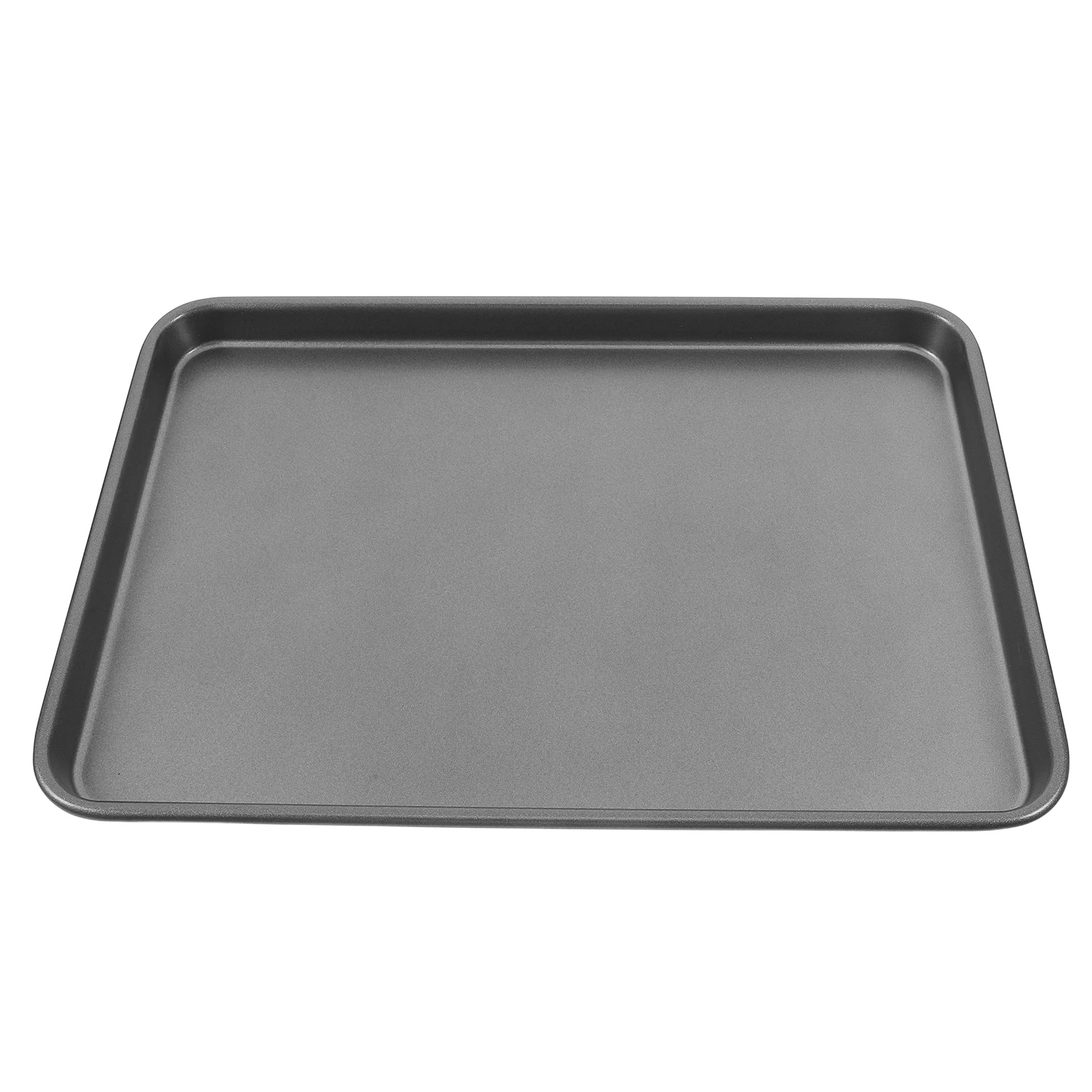 

2 Pcs Non-stick Rectangular Baking Tray Cake Pans Biscuit for Bread Carbon Steel Tins Household Pizza