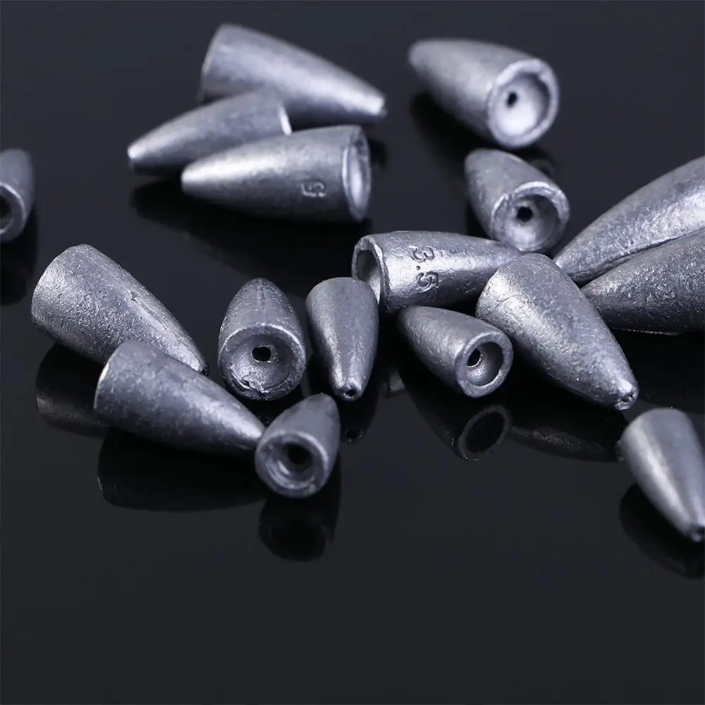 

Fishing Tools Fishing Tackle Bass Fishing Worm Fishing Sinker 2g 3.5g 5g 7g 10g 14g 20g Fishing Lead Sinker Weights Sinker