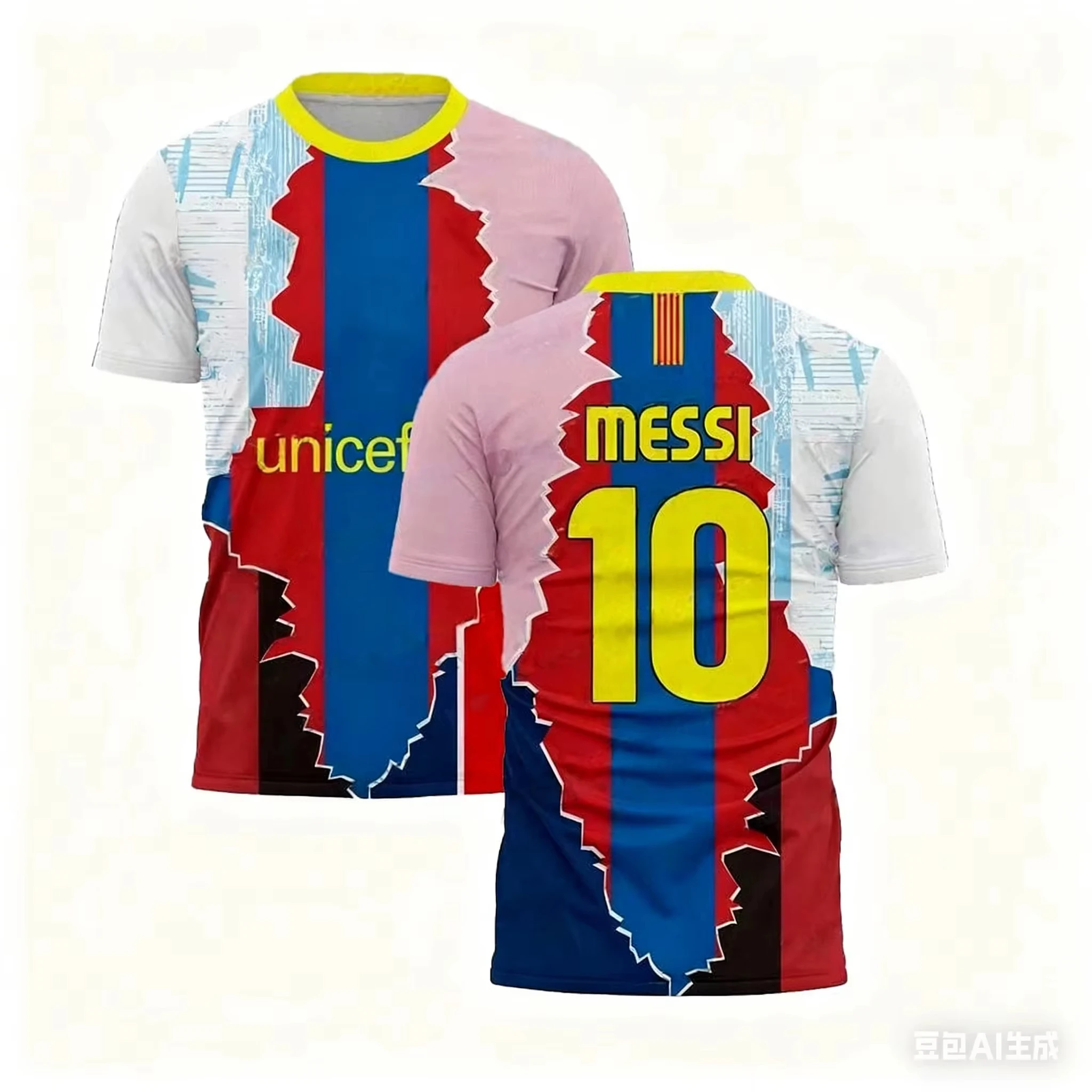 جديد 2025 قميص ميسي للرجال بأكمام قصيرة لكرة القدم، زي تدريب الشباب لكرة القدم، قمصان جيرسي قابلة للتنفس #1