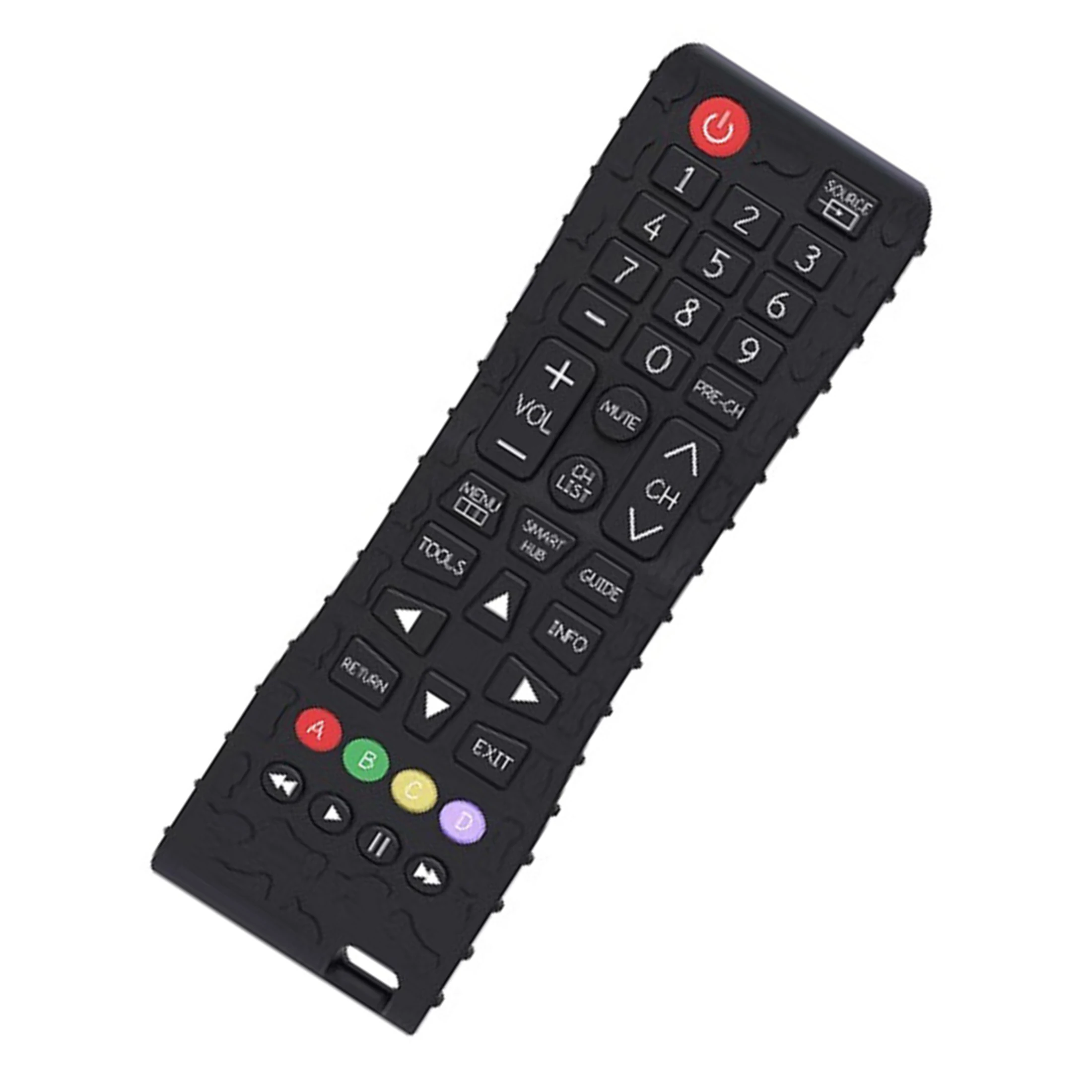 لعبة الضغط على محاكاة السيليكون للطعام، لعبة طحن، لعبة لاصقة للأسنان بأحرف ملونة، سهلة التنظيف #3