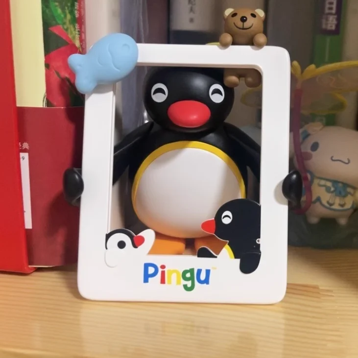 Caja ciega genuina de la serie Pingu y mi día, lindas periféricas, muñeca Garagekit, adorno de escritorio, caja misteriosa, regalo de cumpleaños para niños
