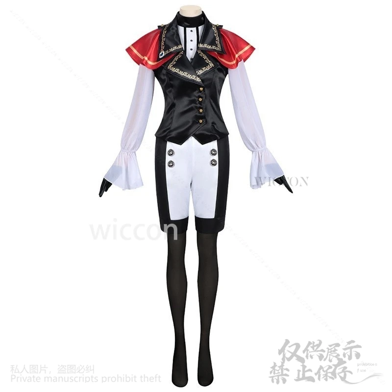 لعبة أنيمي بانج دريم! زي يهااتا أوميري التأثيري إنه MyGO!!!!! القوطية نمط لوليتا السراويل شعر مستعار للفتيات امرأة كوس مخصصة #6