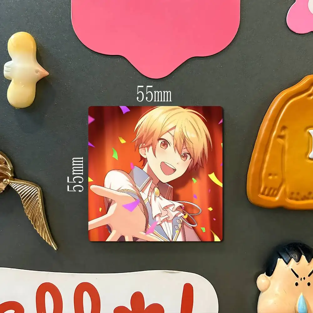 TenmaS T-Tsukasa الكرتون PVC مغناطيس الثلاجة نقل الحرارة الطباعة ملصق الثلاجة لديكور المنزل المطبخ