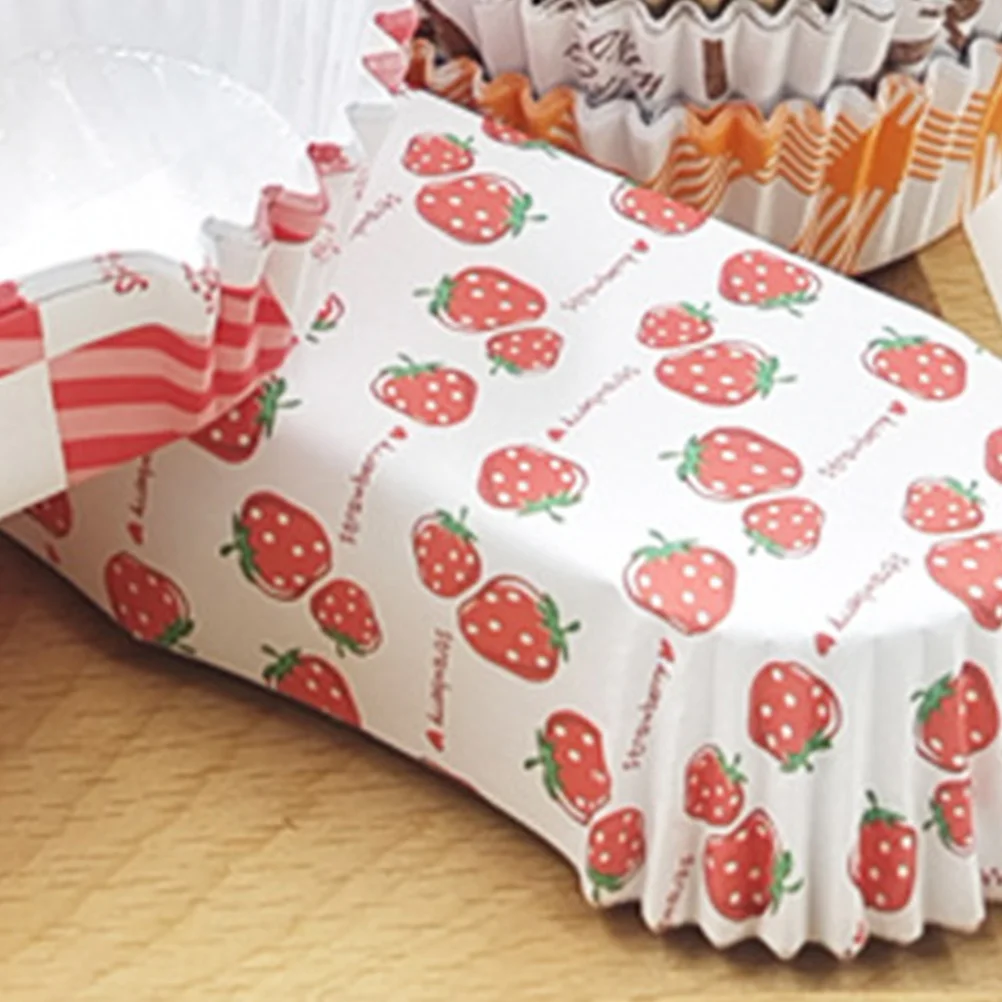 

100 Pcs Boat-shaped Paper Tray Bread Hot Dog Serving Trays for Baking Food Container