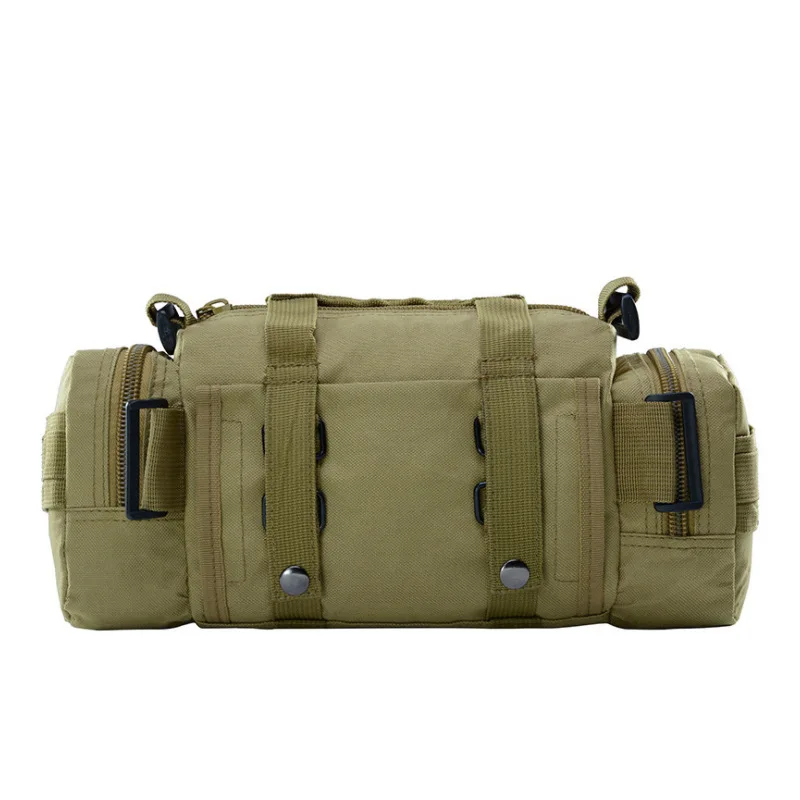 Tactical Waist Bag Men Funny Pack Waterproof Cross-body Shoulder Sling Bag Camping Hiking Fishing Hunting Fishing Molle System