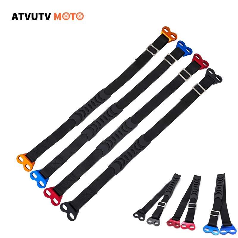 Correa de tracción universal CNC para motocicleta, correa de rescate delantera y trasera para KTM, Yamaha, Honda, CRF, Suzuki, RMZ, Motocross, Enduro