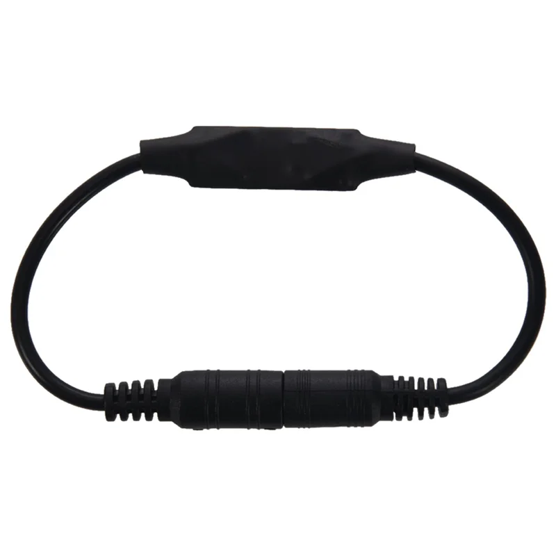 M13K-20X Low-Profile Inline Controller Mini 3 Key Dimmer Switch For LED Strip Light Black