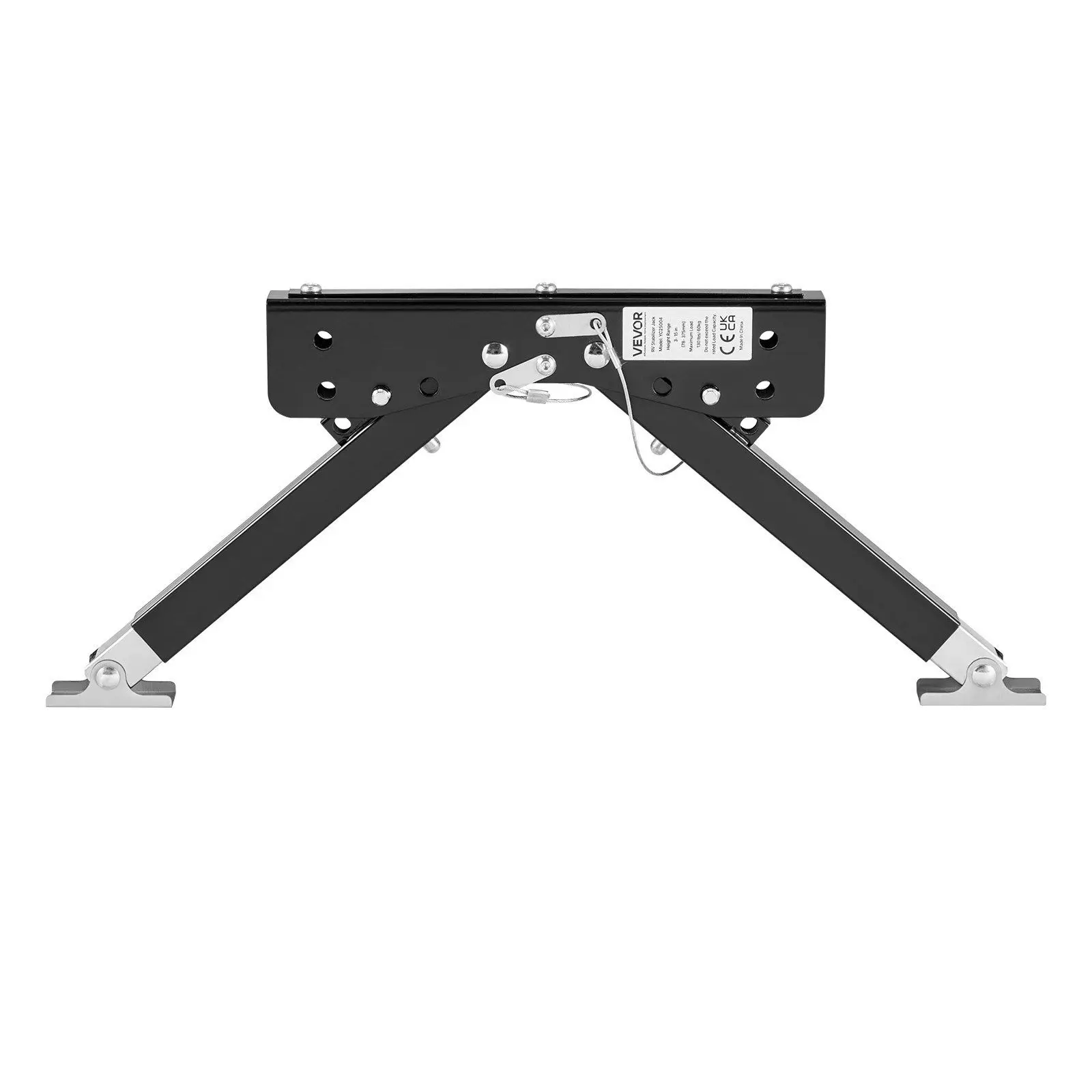 

RV Step Stabilizer, Height Adjustable Step Stabilizer Kit, Camper Stair Stabilizers with Powder Coated Steel for 5th Wheels,
