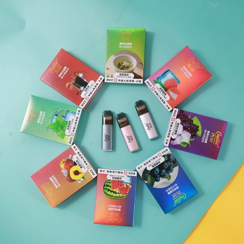 Porta cigarrillos para hombres y mujeres, sabor a fruta fresca, filtro desechable, porta cigarrillos, partículas gruesas, medianas y finas, tres usos