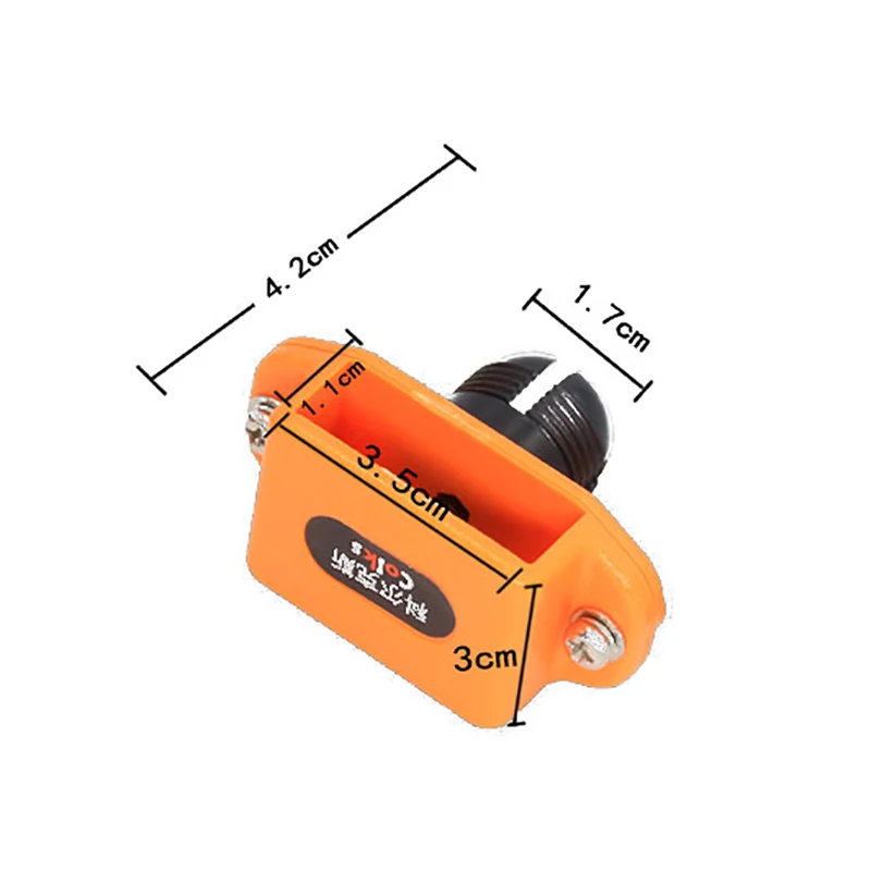 17mm pegangan dudukan mobil bola bulat Universal, Aksesori dudukan mobil untuk perangkat Walkie Talkie pemasangan mudah