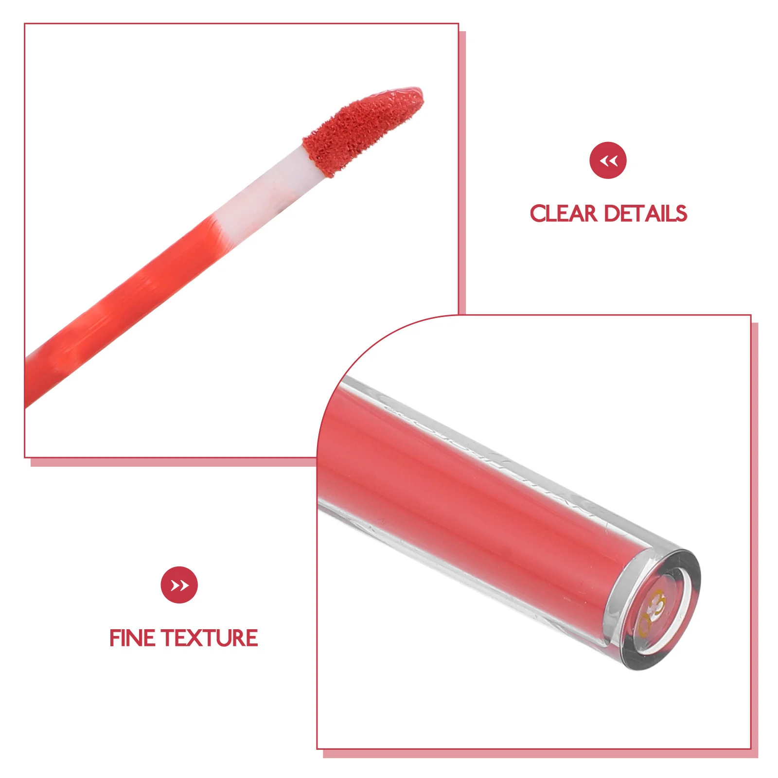 3 قطع ماتي الشفاه الصقيل مجموعة طويلة يرتدي أحمر الشفاه السائل مقاوم للماء غير عصا ملمس مريح ألوان نابضة بالحياة لجميع ألوان البشرة #3