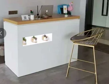 Cashier Counter Simple Modern Clothing Store Beauty Salon Bar Company Reception Desk
