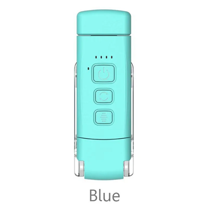

TKOH-2X Book Light With Timer USB Rechargeable Reading Light Clip-On Read Lamp Bookmark Night Light 5 Brightness-Blue