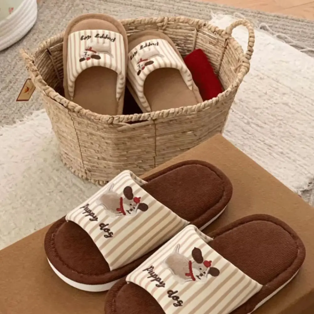 

Fashion Soft Bedroom Slippers Home Wear Shoes Cartoon Floor Slippers Anti-Slip Thick Sole Soft Sole Shoes Indoor