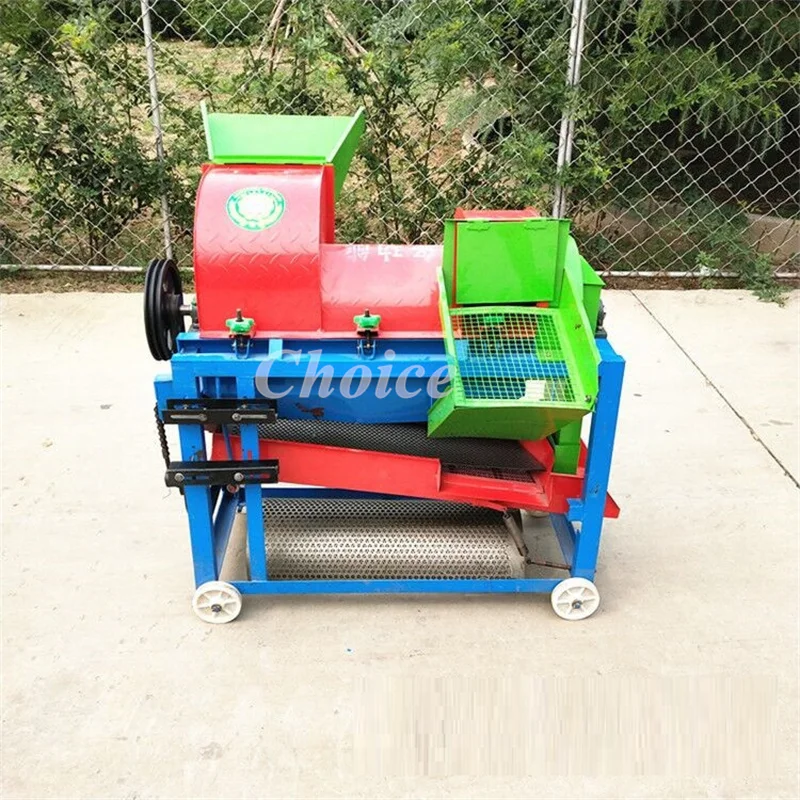 Electric Soya Bean Thresher Maize Sheller Threshing Machine Corn Thresher for Farm