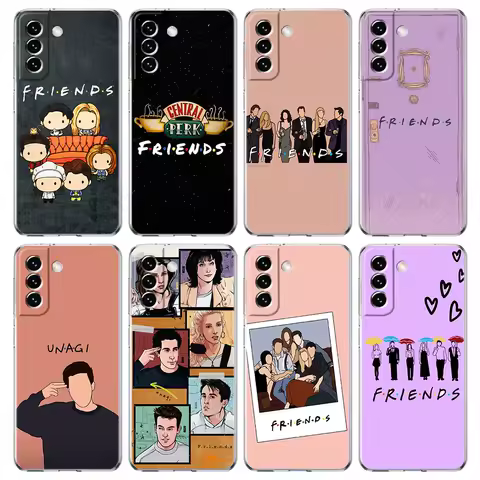 Phone Case For Samsung Galaxy S24 Plus S23 FE S22 S21 S20 Ultra 5G S10 S10E S9 S8 Cover Central Perk Coffee friends tv Show