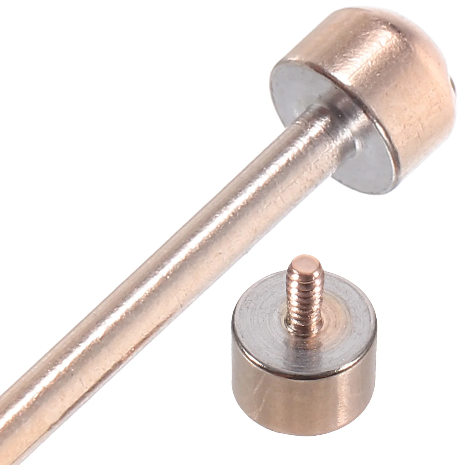 

2pcs Ear Bar Repair Tool Stainless Steel Screw Rods For Watch Band Clasp Fixing Easy Install Tube Pin Replacement Watchmakers