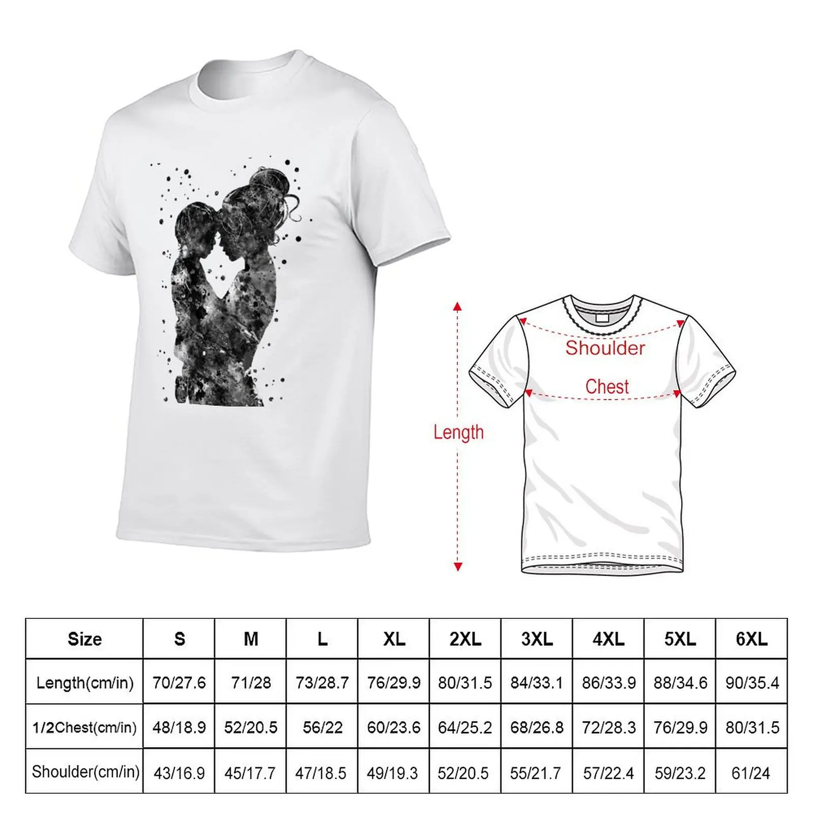 Mother and son T-shirt vintage aesthetic clothes summer top cute tops t shirts for men