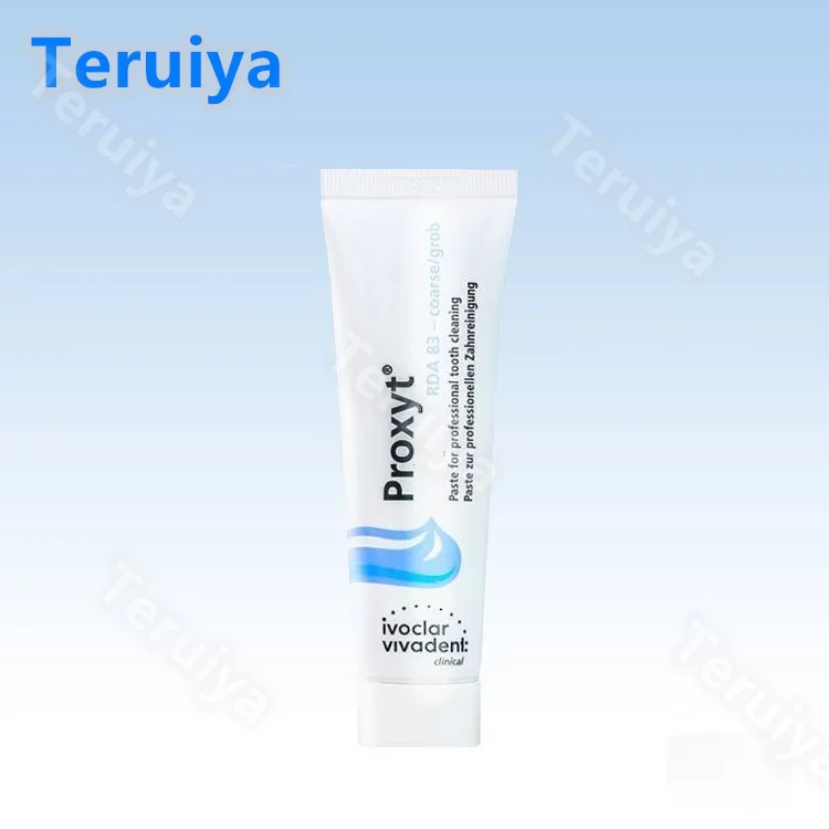 Ivoclar Vivadent Proxyt Dental Polishing Paste 55g | Fluoridated/Non-Fluoridated Formula for Teeth Cleaning & Polishing