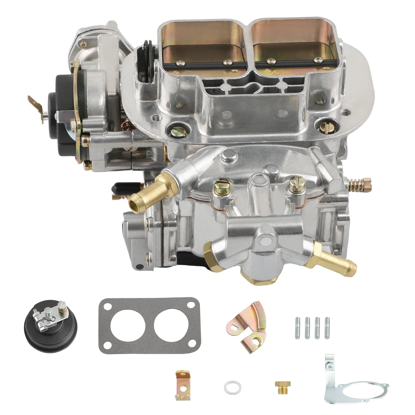 MAXPEEDINGRODS 38/38 DGEV CARBURETOR CARB Assembly For BMW 1974 2002 Turbo 2.0L 1990CC 121Cur