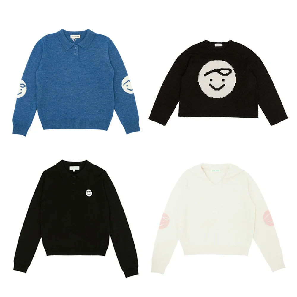 Hot-selling Trendy Women's Knitted Sweater! High-end and Versatile! Autumn Warm Pullover, Brand Design, Defining Fashion!