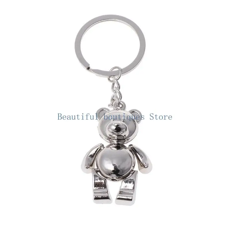 u4lf Animal Keyring Movable Bear Keychain keychain Handant Handbag Charm