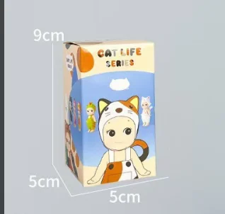 Sonny AngelS Blind Box CAT LIFE Series Decorative Mini Figures Cute Figurine Doll Collectible Model Toy Kids Birth Gift IN STOCK