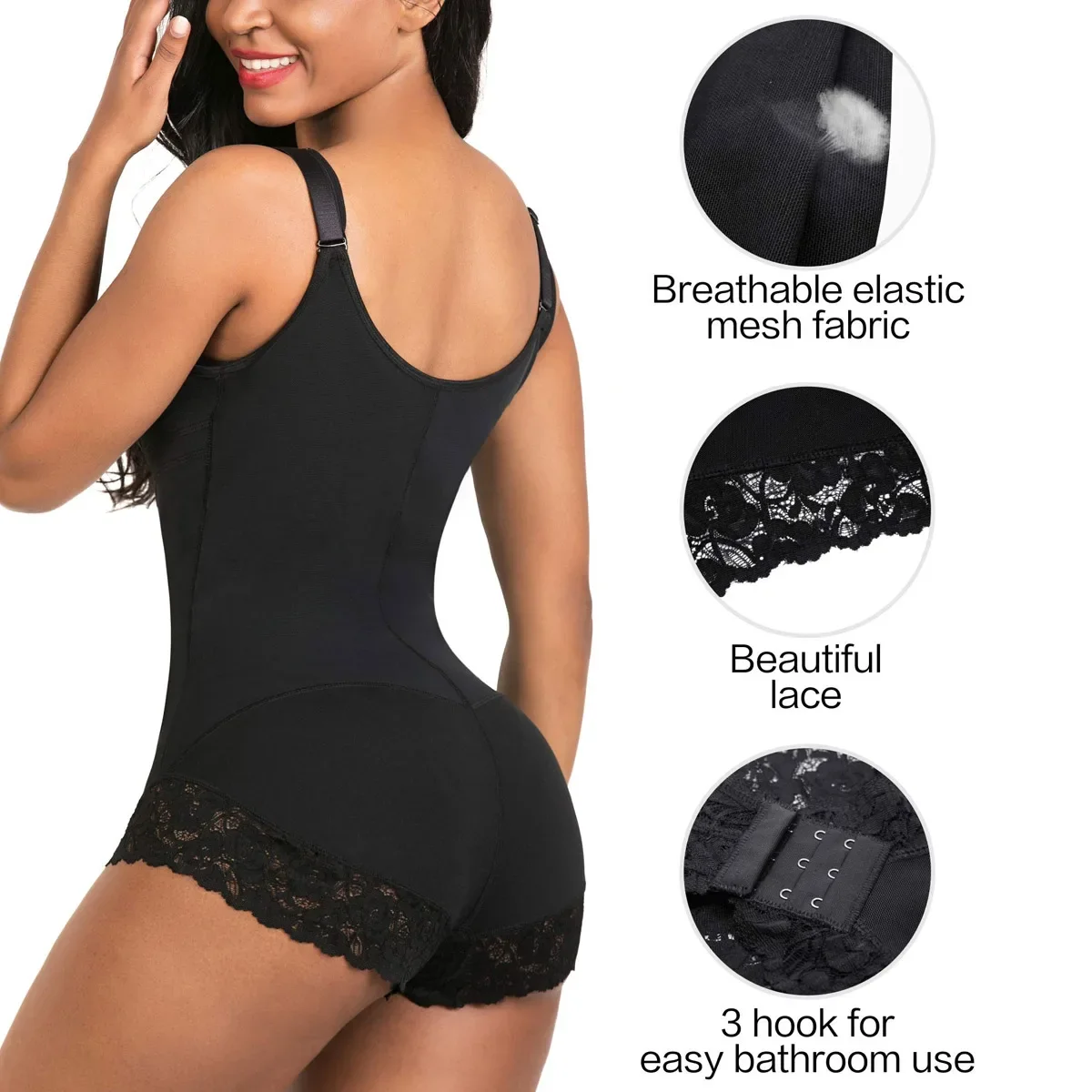 Shapewear Colombian Abdomen Woman Reducing and Shaping Girdles for Women Waist Trainer Flat Stomach Tummy Control Body Shaper